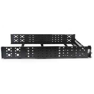StarTech 2U Universal Rack Mount Rails - for 19in Server Rack Enclosure or Cabinet - Adjustable A/V Rack Rails (UNIRAILS2U) - rackskinne - 2U (UNIRAILS2U)