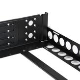 StarTech 3U Universal Server Rack Rails - TAA Compliant Fixed Mounting Rails - 19" Adjustable Depth Rack Mount Rails (UNIRAILS3U) - rackskinne - 3U (UNIRAILS3U)