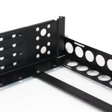 StarTech 2U Universal Rack Mount Rails - for 19in Server Rack Enclosure or Cabinet - Adjustable A/V Rack Rails (UNIRAILS2U) - rackskinne - 2U (UNIRAILS2U)
