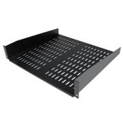 StarTech 2U Server Rack Shelf - Universal Vented Cantilever Tray for 19" Network Equipment Rack & Cabinet - Heavy Duty Steel - 50lb - 16" Deep (CABSHELFV) rack-hylle - 2U