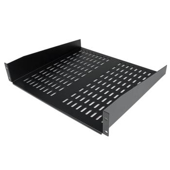 STARTECH Universal Fixed Server Rack Shelf 2U Cantilever Shelf - 22kg (CABSHELFV)