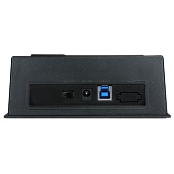 StarTech USB 3.0 SATA III Docking Station SSD / HDD with UASP - External Hot-Swap Dock w/ support for 2.5"/3.5" drives (SDOCKU33BV) - Diskkontroller - SATA 6Gb/s - USB 3.0 (SDOCKU33BV)