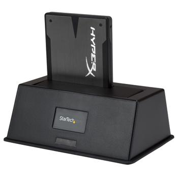 STARTECH StarTech.com USB 3.0 SATA III Docking Station SSD / HDD with UASP - External Hot-Swap Dock w/ support for 2.5"/3.5" drives (SDOCKU33BV) - Storage controller - 2.5", 3.5" - SATA 6Gb/s - USB 3.0 - for P (SDOCKU33BV)