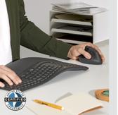 Logitech Lift for Business - vertikal mus - Bluetooth,  2.4 GHz - grafitt (910-006495)