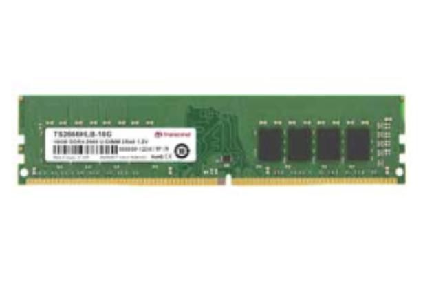Barrette RAM TRANSCEND - 8GB JM DDR4 2666 U-DIMM 1Rx16 1Gx16