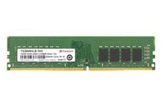 Transcend JetRAM - DDR4 - modul - 16 GB - DIMM 288-pin - 2666 MHz / PC4-21300 - ikke-bufret (JM2666HLE-16G)