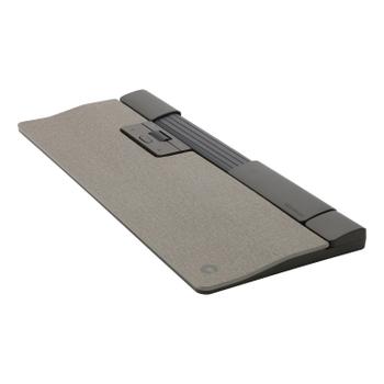 CONTOUR DESIGN CONTOUR SliderMouse Pro Wired with Extended wrist rest in Light grey fabric leather (601405)