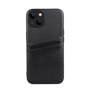 BUFFALO Back cover PU 2 card iPhone 13 / 14 6,1" Black (590068)