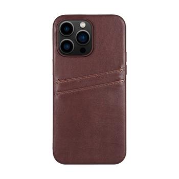 BUFFALO Back cover PU 2 card iPhone 14 Pro Max 6,7" Brown (590075)