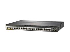 Hewlett Packard Enterprise HPE Aruba 2930M 24 Smart Rate POE+ 1-Slot - Switch - L3 - Managed - 24 x 1/ 2.5/ 5GBase-T POE+ - rack-mountable - PoE+ (860 W) (JL324A)