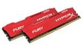 KINGSTON HyperX FURY Memory Red - 16GB Kit (2x8GB) - DDR4 3200MHz CL18 DIMM