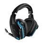 LOGITECH G935 Trådløs Gaming Headset usb, 3,5mm minjack, flip-up mute mic, headsetkontroller, lightsync rgb, pc, kons