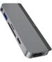 HYPER 6-in-1 iPad Pro USB-C Hub Grey