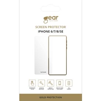 Gear by Carl Douglas Glass Prot. Flat Case Friendly 2.5D GOLD iPhone6/ 7/ 8/ SE (661046)