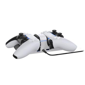 RAPTOR GAMING Laddare för Handkontroll Dual PS4/PS5 (RG-CS200-U)