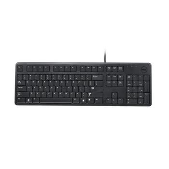 WYSE Dell KB212-B USB Keyboard for Dell T, D, P,  Z class and Xenith 2/Xenith Pro 2. (Black colour) Icelandic (DJ501)