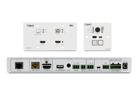 Tight AV EDU-H201AUC-KIT | HDBaseT-kit with central unit, transmitter (670-02002)