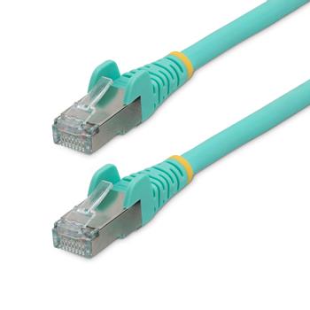 STARTECH StarTech.com 1.5m CAT6a Snagless RJ45 Aqua Cable with Strain Reliefs (NLAQ-150-CAT6A-PATCH)