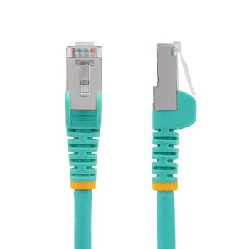 STARTECH StarTech.com 1.5m CAT6a Snagless RJ45 Aqua Cable with Strain Reliefs (NLAQ-150-CAT6A-PATCH)