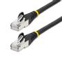 STARTECH StarTech.com 7m CAT6a Snagless RJ45 Ethernet Black Cable with Strain Reliefs (NLBK-7M-CAT6A-PATCH)