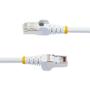 STARTECH CAT6A ETHERNET CABLE - 1M LSZH 10GBE NETWORK PATCH CABLE CABL (NLWH-1M-CAT6A-PATCH)