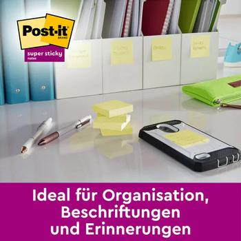 3M Post-it SS-Notes 76x76 V-pack gul (16) (7100235021)