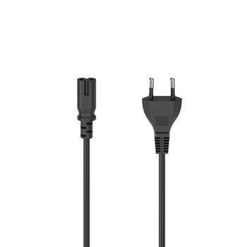 HAMA Mains Cable Euro Plug Black 1.5m (00223273)