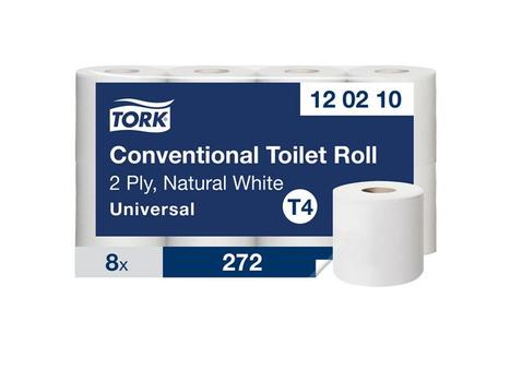 TORK Universal wc-paperi 2-krs 272ark/ rll 8rll/pak 64rll/sk (120210)