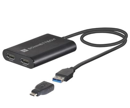 SONNET Dual 4K 60Hz HDMI Adapter for (USB3-DHDMI)