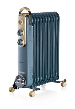 ARIETE Vintage oilradiator 2500w 11 fins, Blue (00B083905AR0)