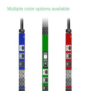 APC NETSHELTER RACK PDU ADVANCED SWITCHED METERED OUTLET 17.3KW 3 RACK (APDU10350SM)