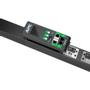 APC NETSHELTER RACK PDU ADVANCED SWITCHED METERED OUTLET 17.3KW 3 RACK (APDU10350SM)