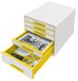 LEITZ vetolaatikosto WOW Cube 5-ltk kelt (52142016)