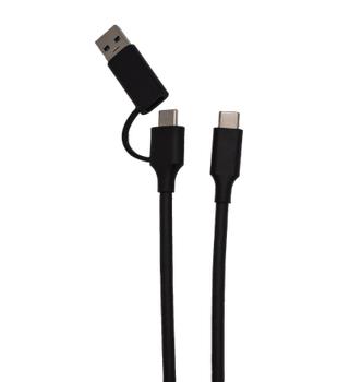 STOLTZEN REBEL USB Type C til A/C 3 m USB3.2 2x2 20Gbps, 100W, USB-A 10Gbps (ST-USB32-030-CCA)