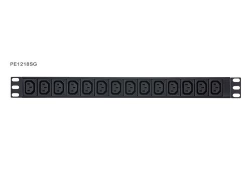 ATEN 18-Outlet 1U PDU with Current & Voltage LCD (PE1218SG-AT-G)