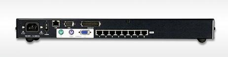 ATEN KVM IP  8-PC 1-Bruker KH1508Ai USB , PS/2 , Sun , RS232 , Dasiy Chain (KH1508I)