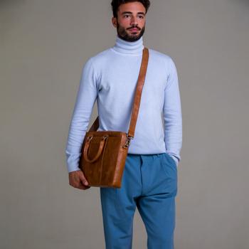 DBRAMANTE1928 14'' Laptop Bag Rosenborg (2nd gen), Tan (BG14GT001494)