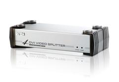 ATEN Video Splitter VS164 DVI Output 4 monitors,1600x1200 Dimensions 210x85x55mm