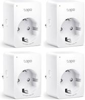 TP-Link Tapo Mini Smart Wi-Fi Socket, Energy Monitoring (4-pack) /Tapo P110