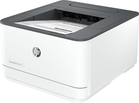 HP P LaserJet Pro 3002dn - Printer - B/W - Duplex - laser - A4/Legal - 1200 x 1200 dpi - up to 33 ppm - capacity: 250 sheets - USB 2.0, LAN (3G651F#B19)