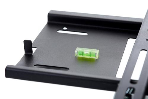 EDBAK Veggfeste EWB200  37-65" med vater 800x400 | 40 Kg | Slim (EWB200c-B)