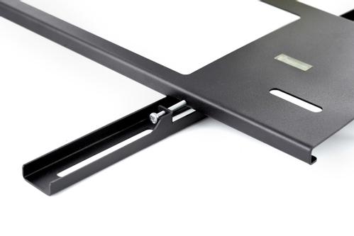 EDBAK Veggfeste EWB200  37-65" med vater 800x400 | 40 Kg | Slim (EWB200c-B)