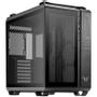 ASUS TUF Gaming GT502 Gaming Case ATX Panoramic View Tempered Glass Front and Side Panel Tool-Free Side Panels (90DC0090-B09000)
