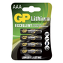 GP Lithium Battery AAA (LR03) *4-pack* 1,5V