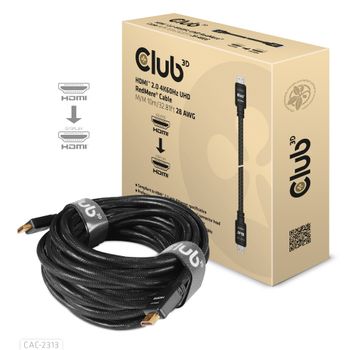 CLUB 3D Club3D HDMI-Kabel A -> A 2.0 RedMere 4K60Hz UHD 10 Meter bulk (CAC-2313)