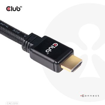 CLUB 3D Club3D HDMI-Kabel A -> A 2.0 RedMere    4K60Hz UHD 10 Meter Polybeutel (CAC-2313)