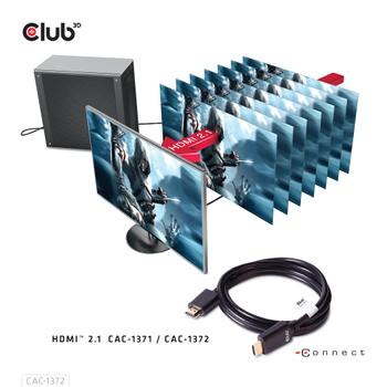 CLUB 3D Club3D HDMI 2.1 2M ULTRA HIGH SPEED 10K 120Hz (CAC-1372)