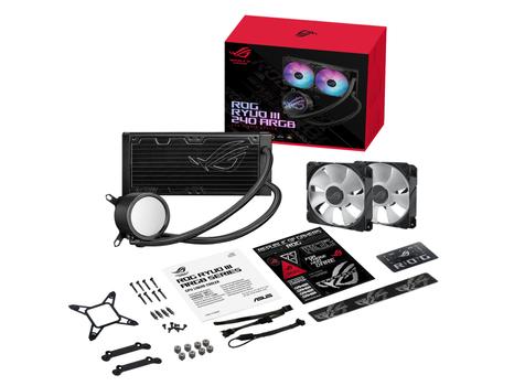 ASUS ROG RYUO III 240 ARGB 240mm All-In-One CPU Liquid Cooler with Anime Matrix LED Display (90RC00J1-M0UAY0)