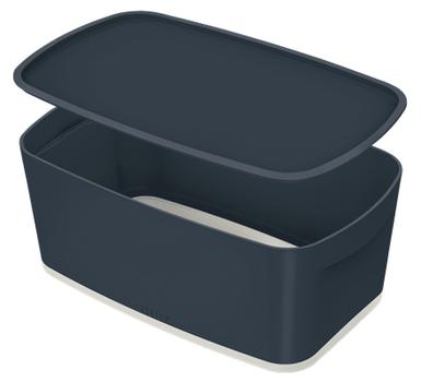 LEITZ Storage MyBox Small with Lid Cosy V.Grey (52630089*4)