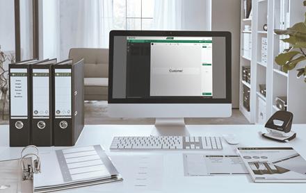 LEITZ Projektregister PP utskr. A4+ 1-12 v/s (12160000*10)